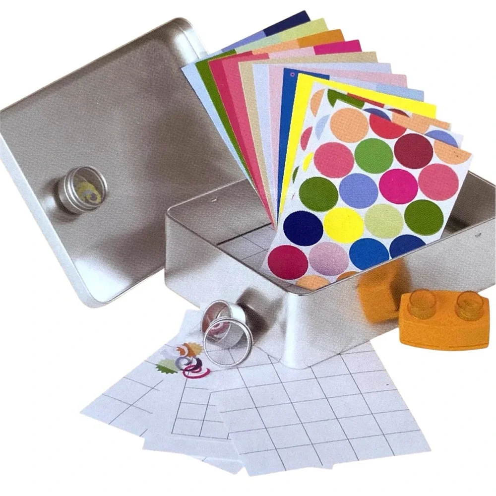 NIP Creative Memories Mini Moments Kit in Reusable Decorative Tin